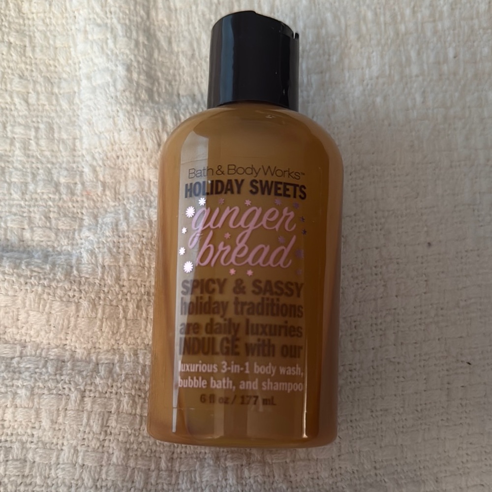 Bath & Body Works Gingerbread Body Wash - Brown